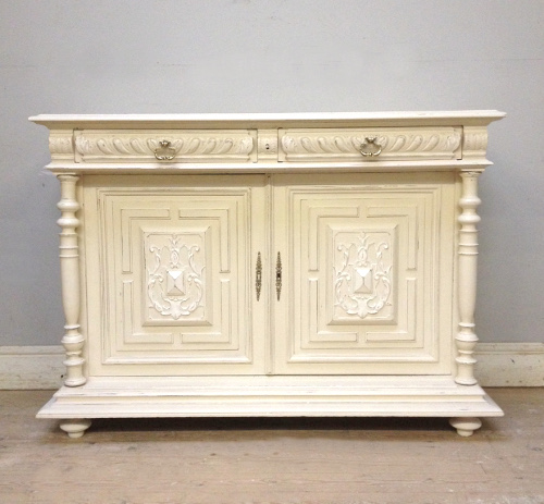 french antique buffet base / sideboard